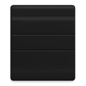 Black roller shutter color sample